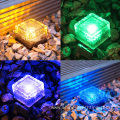 Outdoor Decoration Ground Buried Solar Brick Light